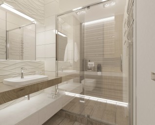 дизайн ванной комнаты (совмещенный санузел) 6